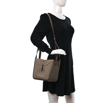 Loewe Soft Grained Calfskin Compact Hammock Shoulder Bag Sand 2 of 9