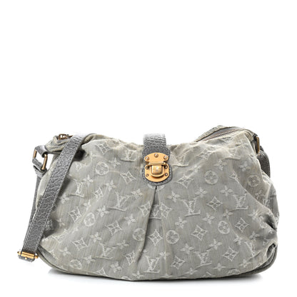 Louis Vuitton Monogram Denim Slightly Grey 1 of 8