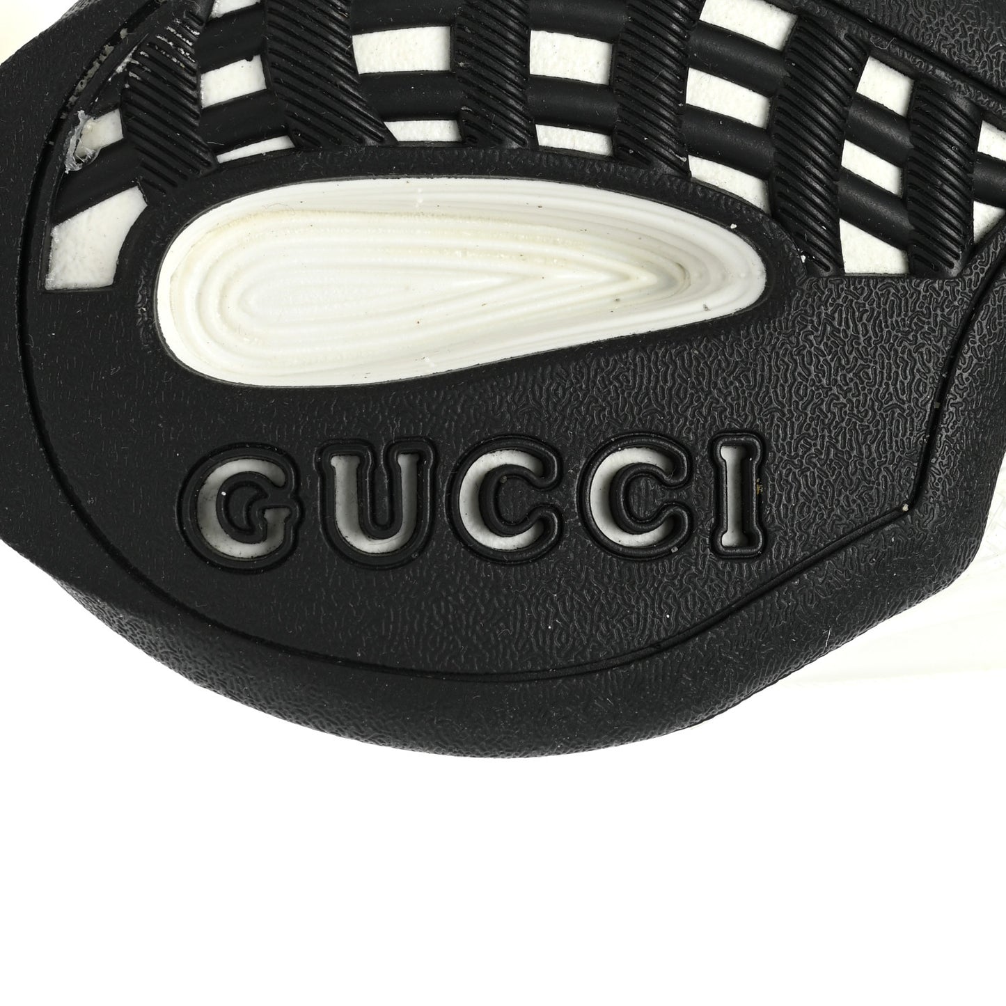 Ultralight Plutone Calfskin Womens Gucci Run Sneakers 37.5 Great White
