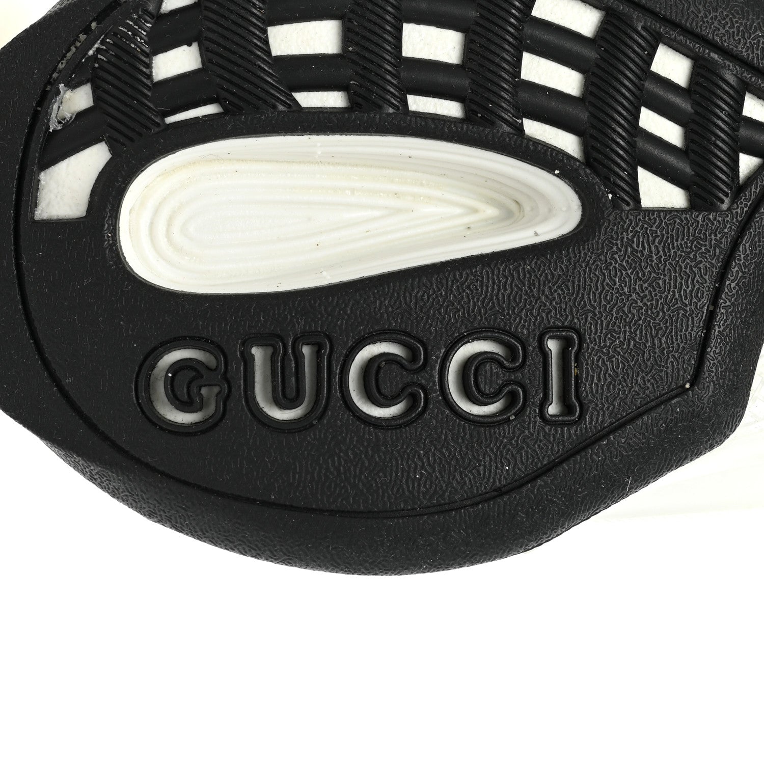 Gucci Ultralight Plutone Calfskin Womens Gucci Run Sneakers 37.5 Great White 7 of 10
