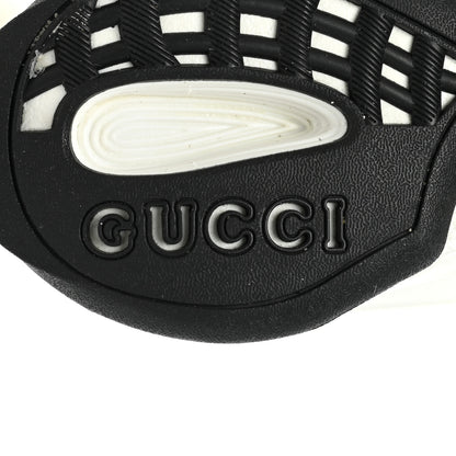 Gucci Ultralight Plutone Calfskin Womens Gucci Run Sneakers 37.5 Great White 7 of 10