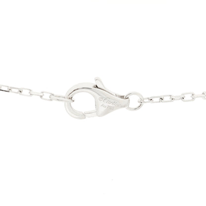 Cartier 18K White Gold Diamond Juste Un Clou Paved Pendant Necklace 5 of 6
