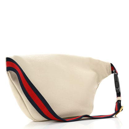 Gucci Grained Calfskin Logo Belt Bag White 3 of 11