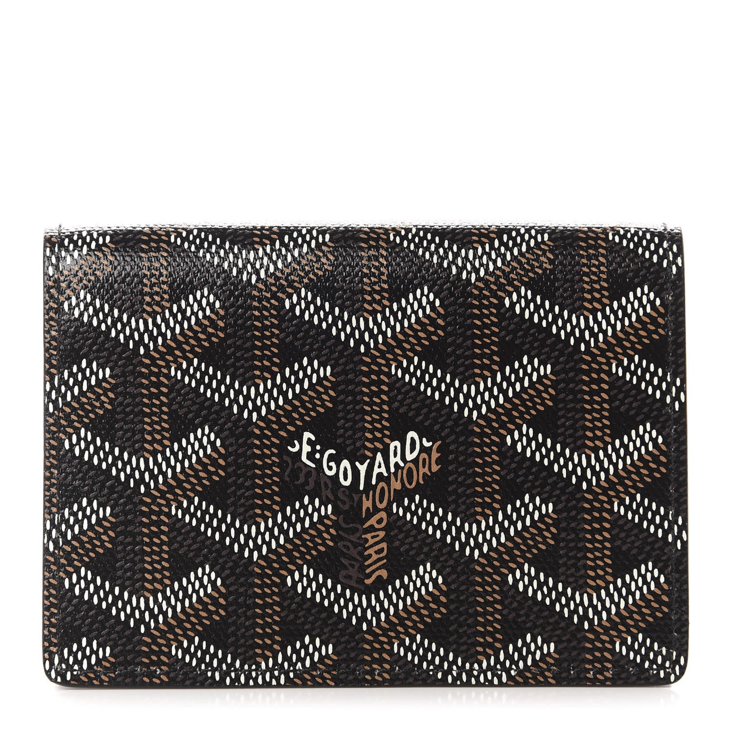 Goyard Goyardine Business Card Holder Black 1 of 7
