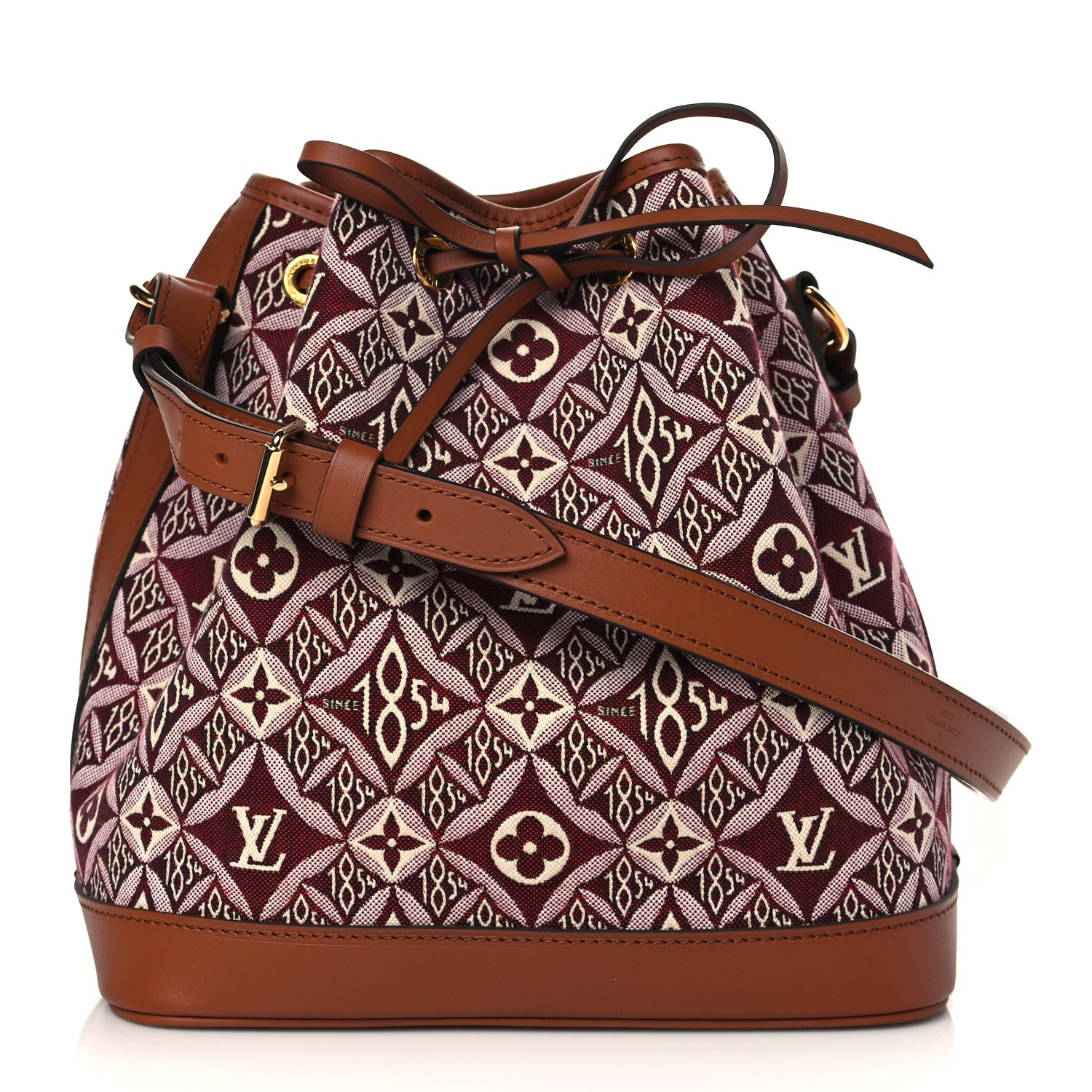 Louis Vuitton Jacquard Since 1854 Petit Noe Bordeaux 2 of 6