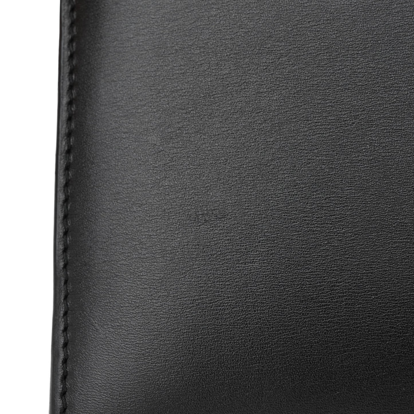 Calfskin Reverse Satchel Black