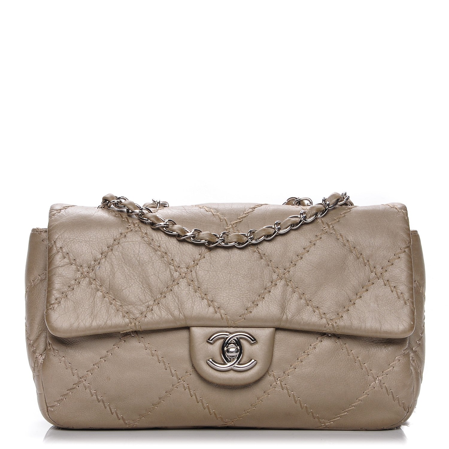 Chanel Calfskin Ultimate Stitch Flap Gold 1 of 12