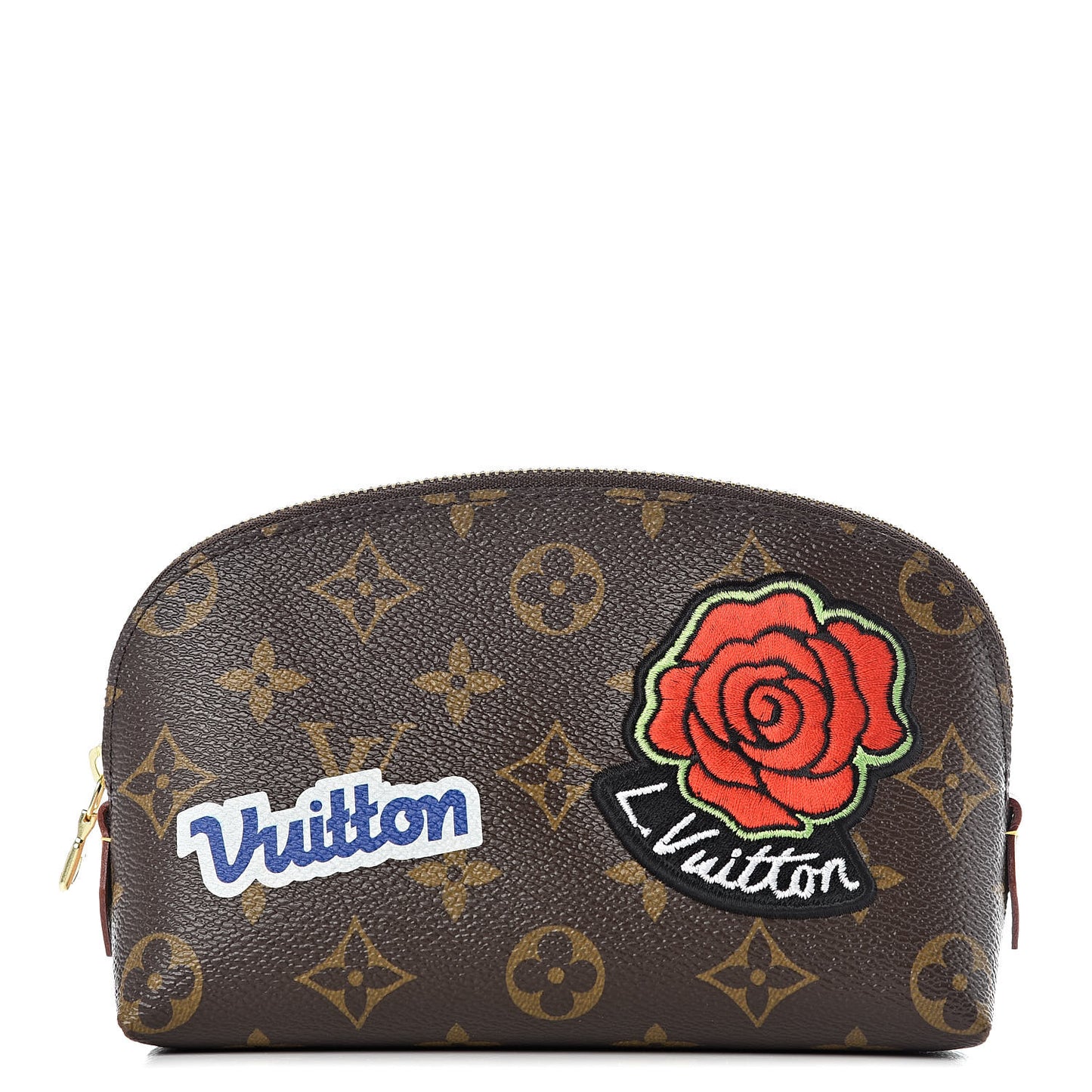 Monogram Patches Cosmetic Pouch PM