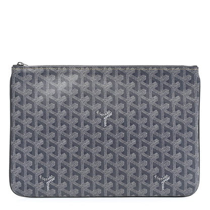 Goyard Goyardine Senat Pochette MM Grey 1 of 10