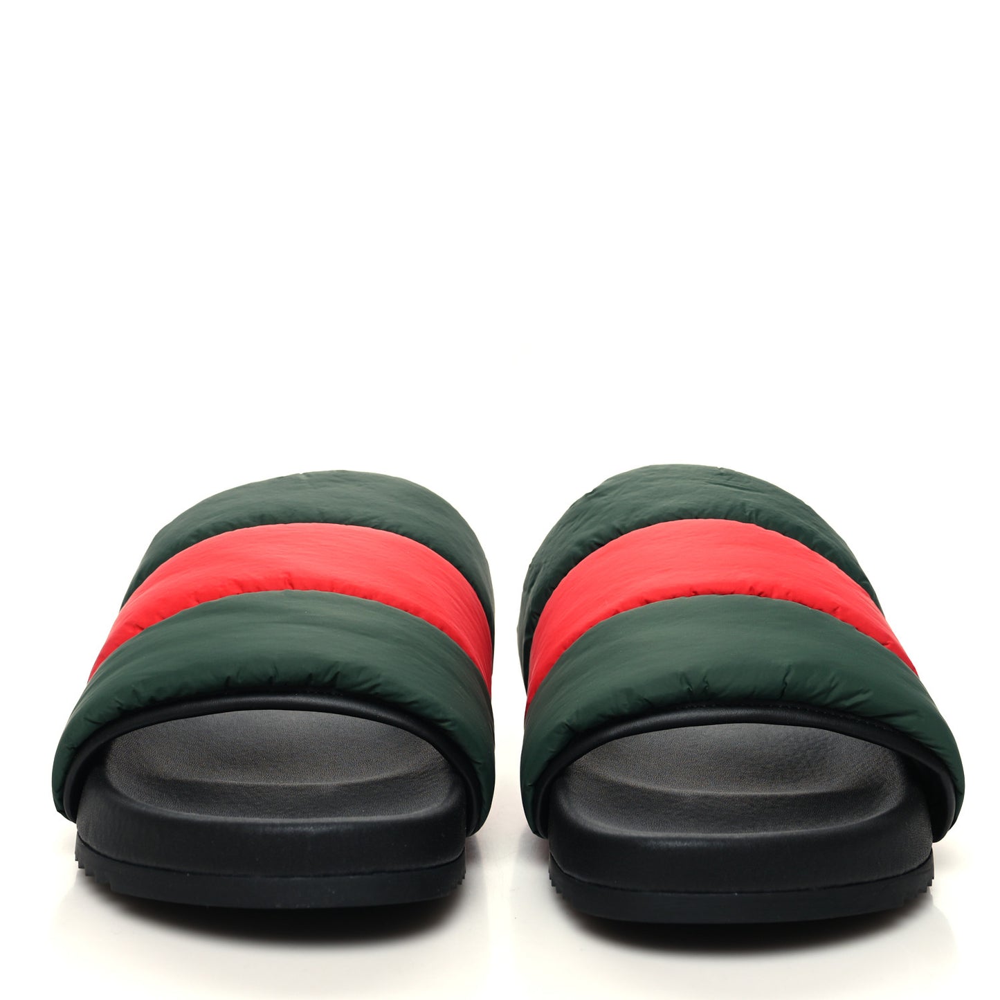 Nylon Web Mens Slide Sandals 11 Black Green Red