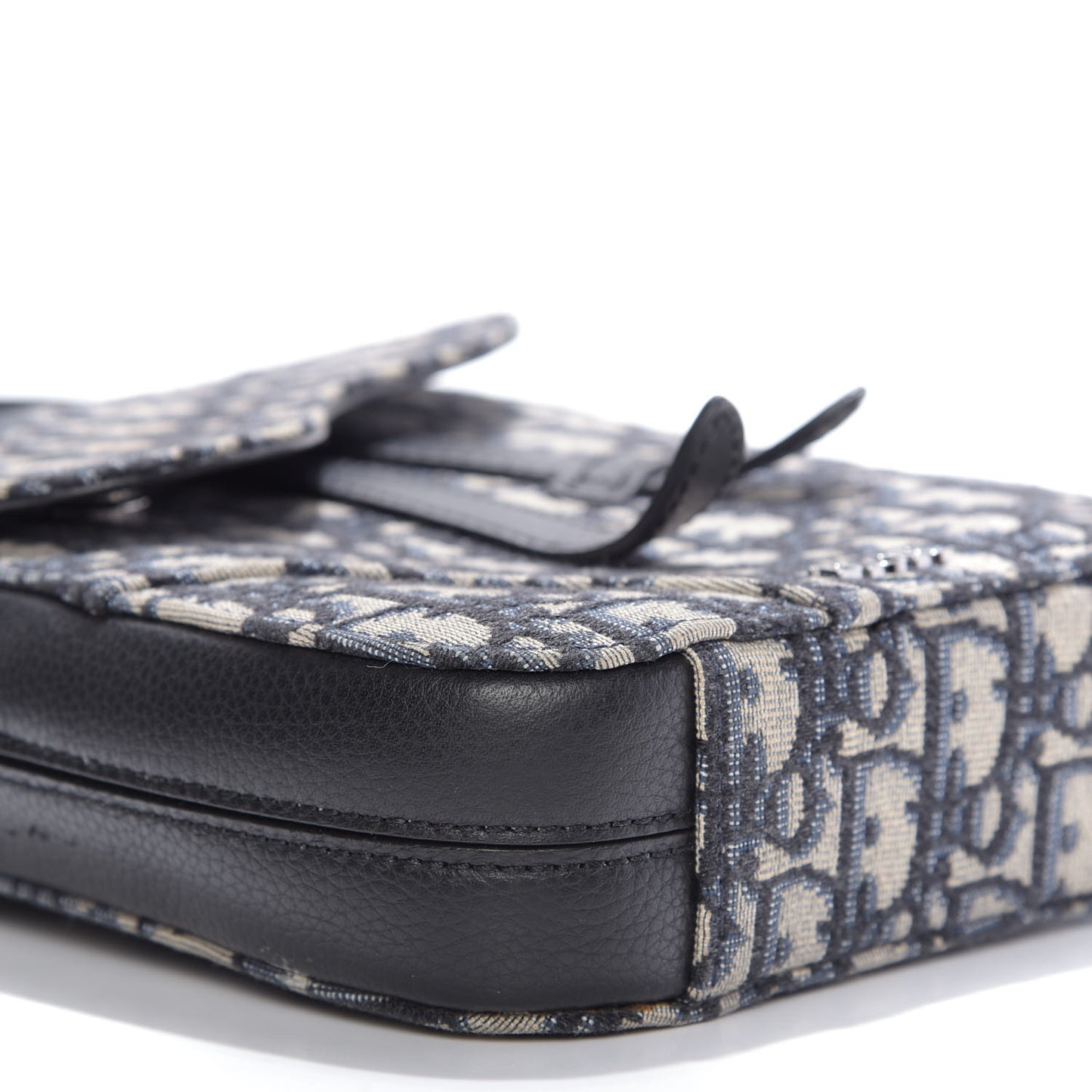 Oblique Saddle Pouch Blue