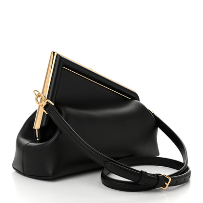 Fendi Shiny Nappa Midi Fendi First Black 3 of 10