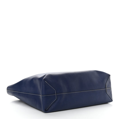 Hermes Veau Sikkim Double Sens 45 Tote Bleu Sapphire Paradis 6 of 18