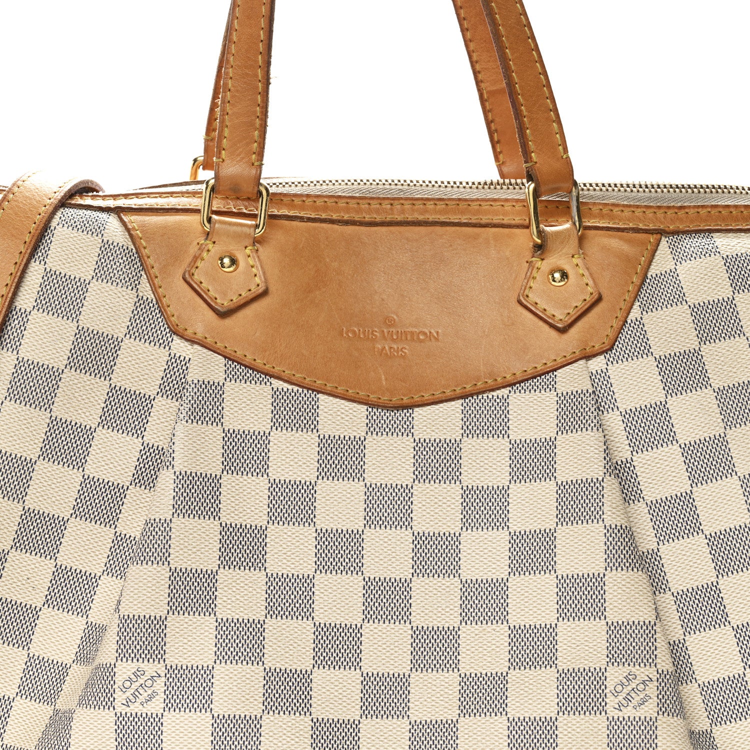 Louis Vuitton Damier Azur Siracusa GM 8 of 15