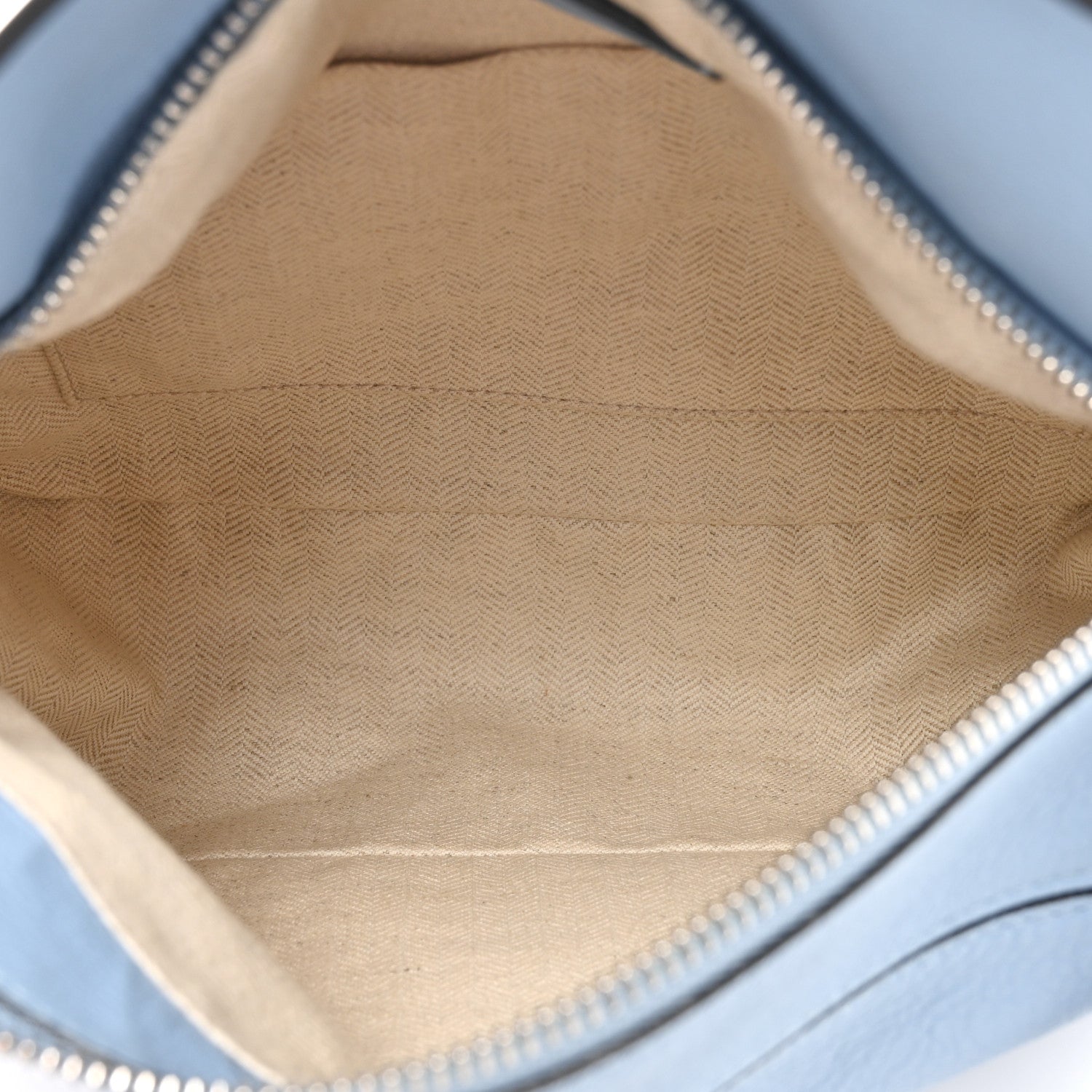 Loewe Calfskin Small Puzzle Bumbag Dusty Blue 5 of 12