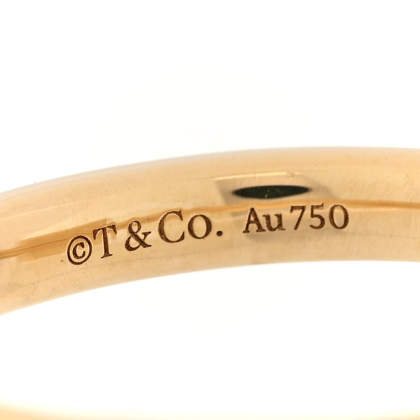 18K Yellow Gold Diamond 2.5mm T T1 Ring 52 6