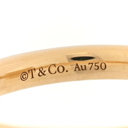 Tiffany 18K Yellow Gold Diamond 2.5mm T T1 Ring 52 6 4 of 4