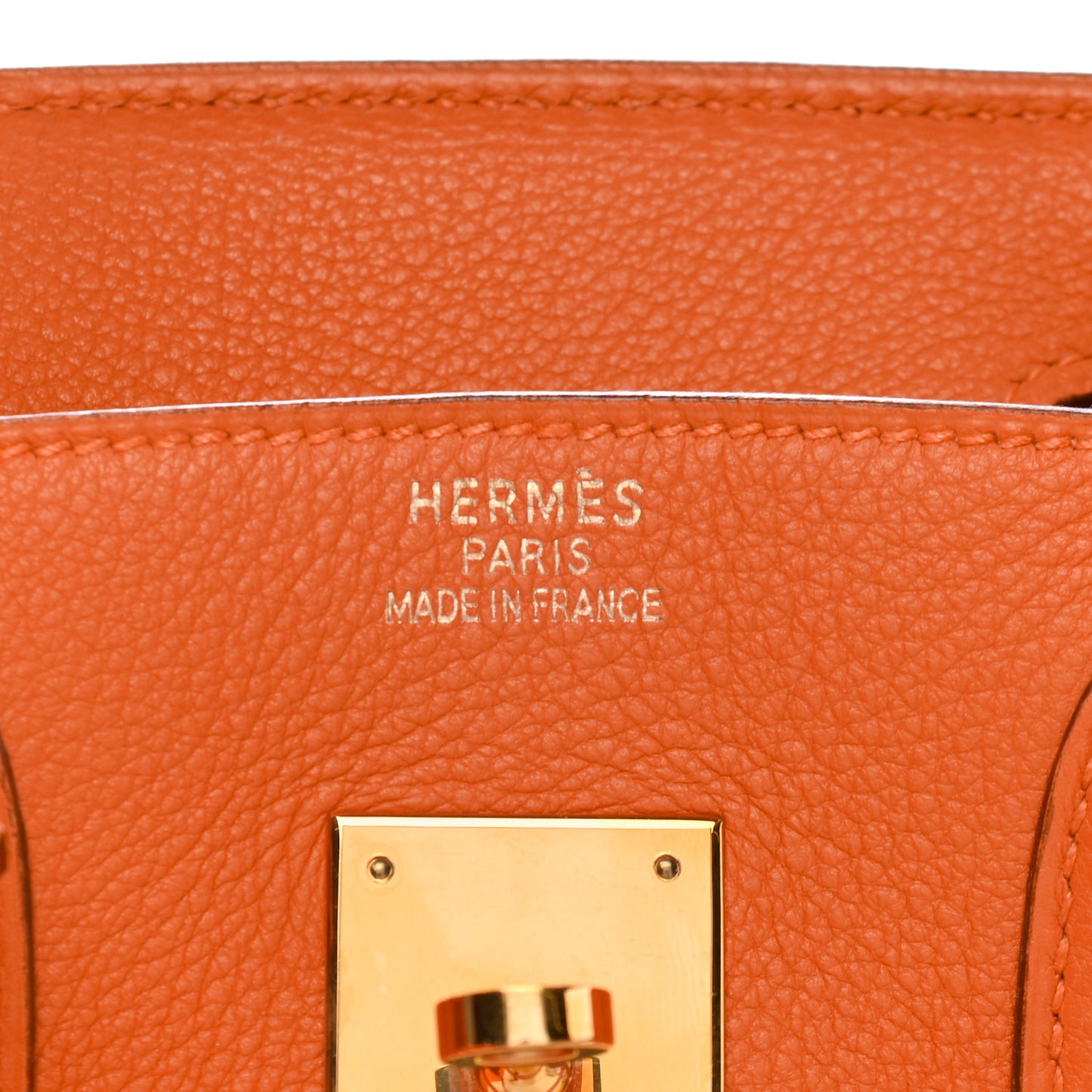 Togo Birkin 30 Orange