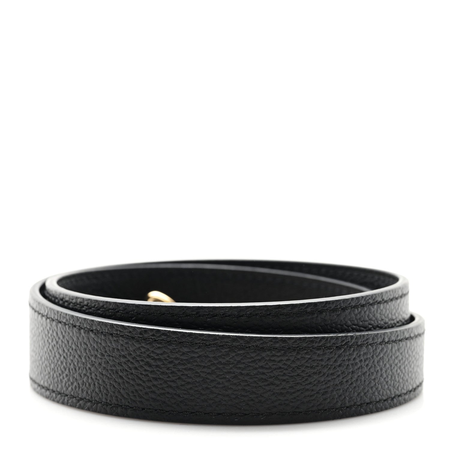 Louis Vuitton Calfskin Bagatelle Shoulder Strap Black 2 of 4