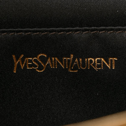 Saint Laurent Metallic Calfskin Monogram Large Belle De Jour Clutch Gold 6 of 12
