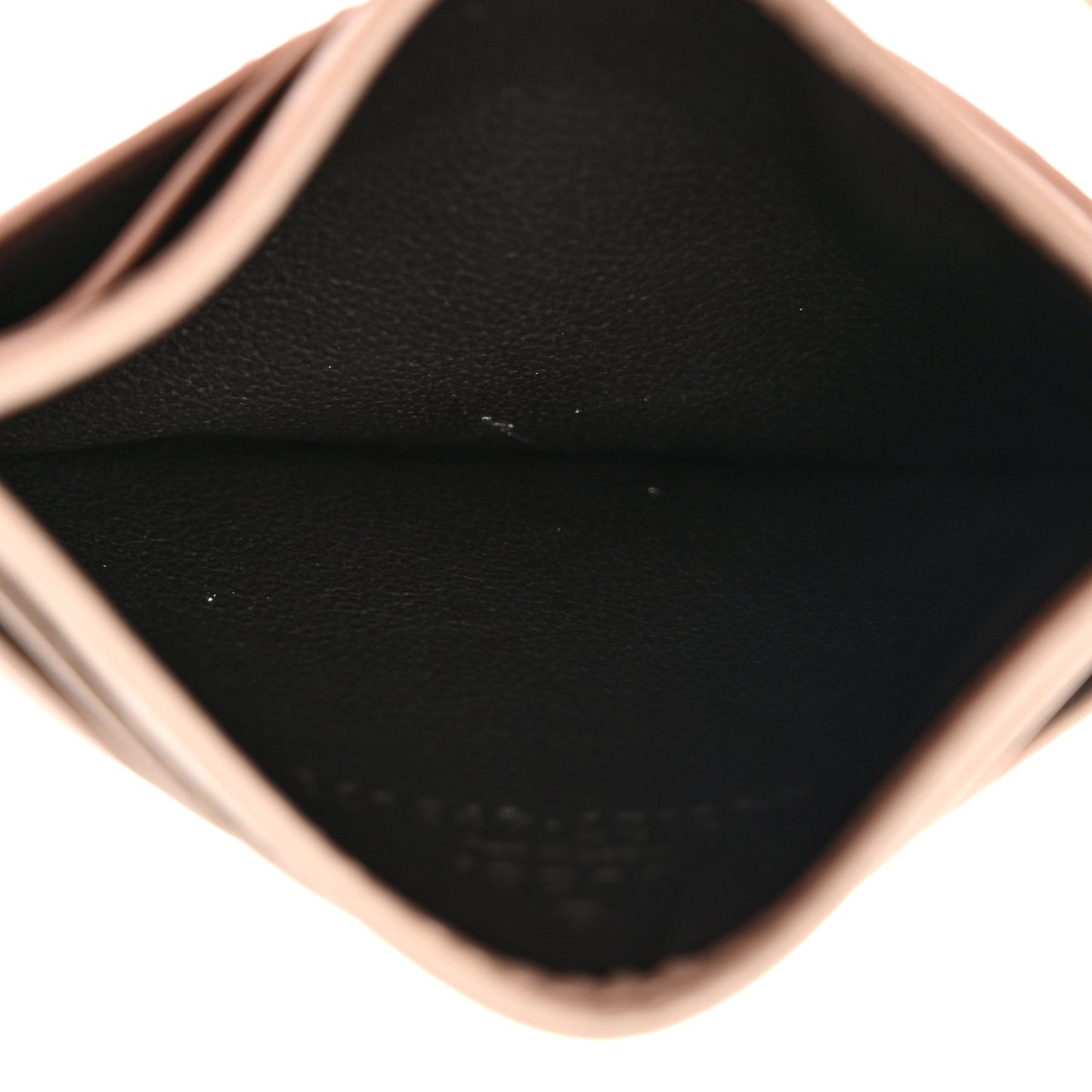 Calfskin Matelasse GG Marmont Card Holder Porcelain Rose