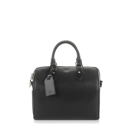 Louis Vuitton Epi Speedy Bandouliere 25 Black 1 of 7