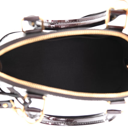 Louis Vuitton Vernis Alma BB Amarante 5 of 10