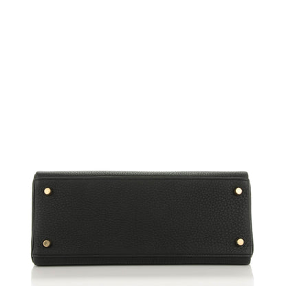 Hermes Togo Kelly Retourne 28 Black 5 of 23