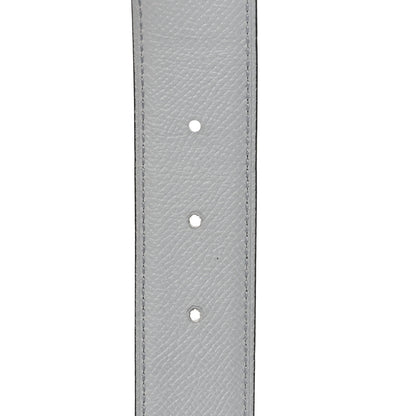 Hermes Epsom 24mm Collier De Chien CDC Belt 90 36 Etain Bleu Glacier 4 of 5