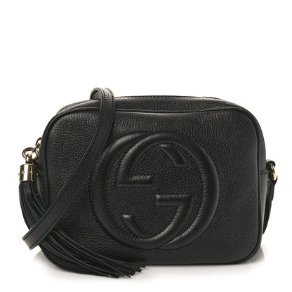 Gucci Pebbled Calfskin Small Soho Disco Bag Black 1 of 12