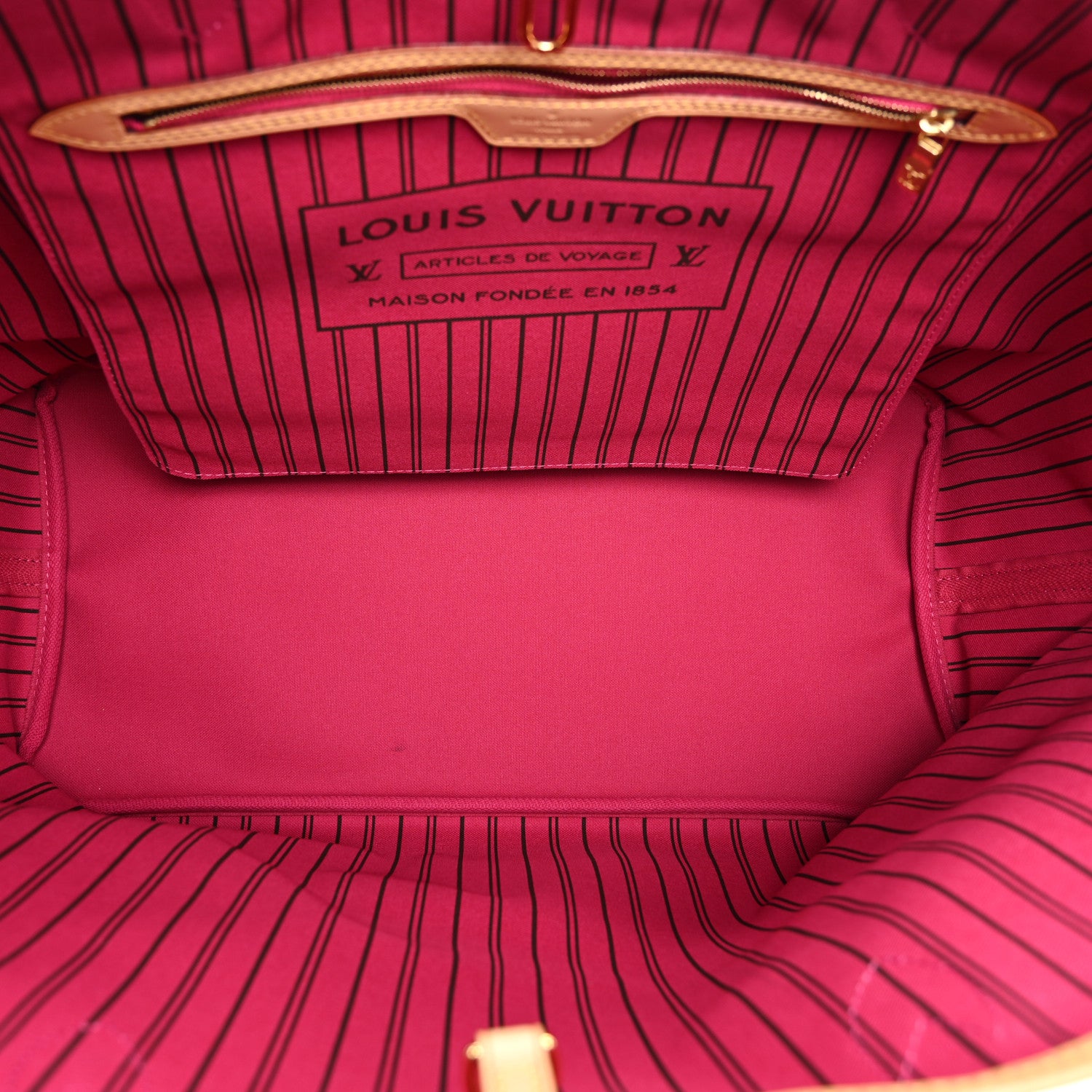 Louis Vuitton Monogram Neo Neverfull GM Fuchsia 6 of 11