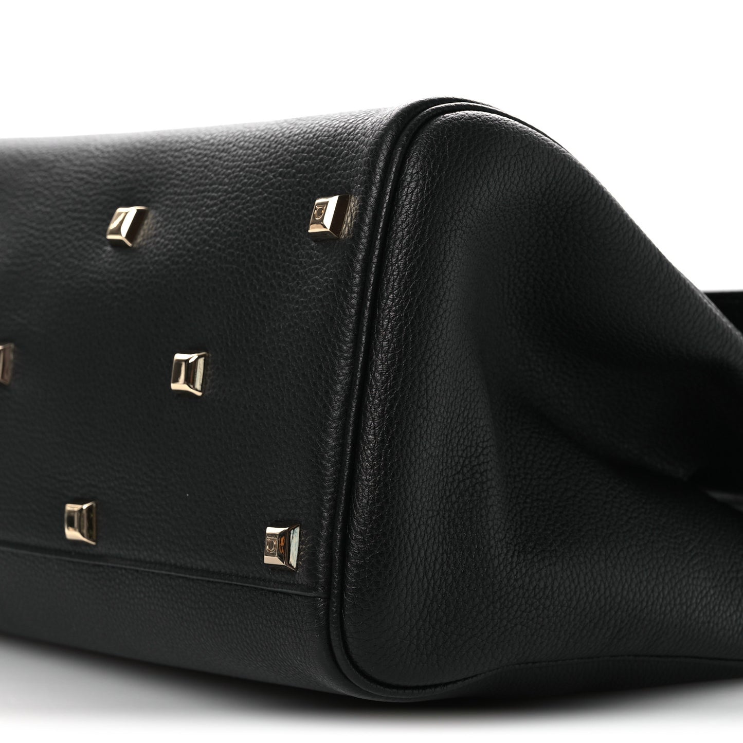 Calfskin Large Studio Bag Black