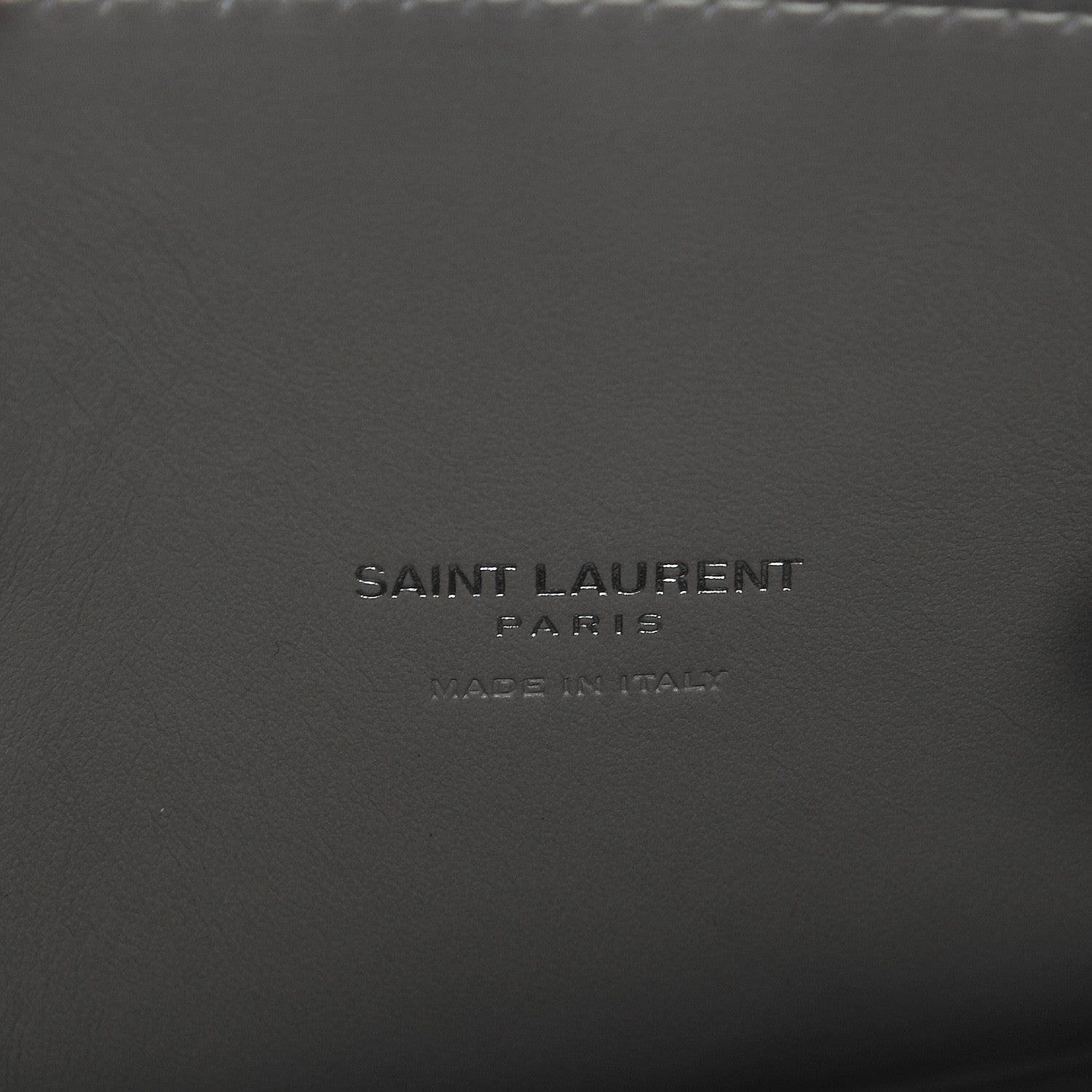 Saint Laurent Grained Calfskin Baby Sac De Jour Grey 7 of 8