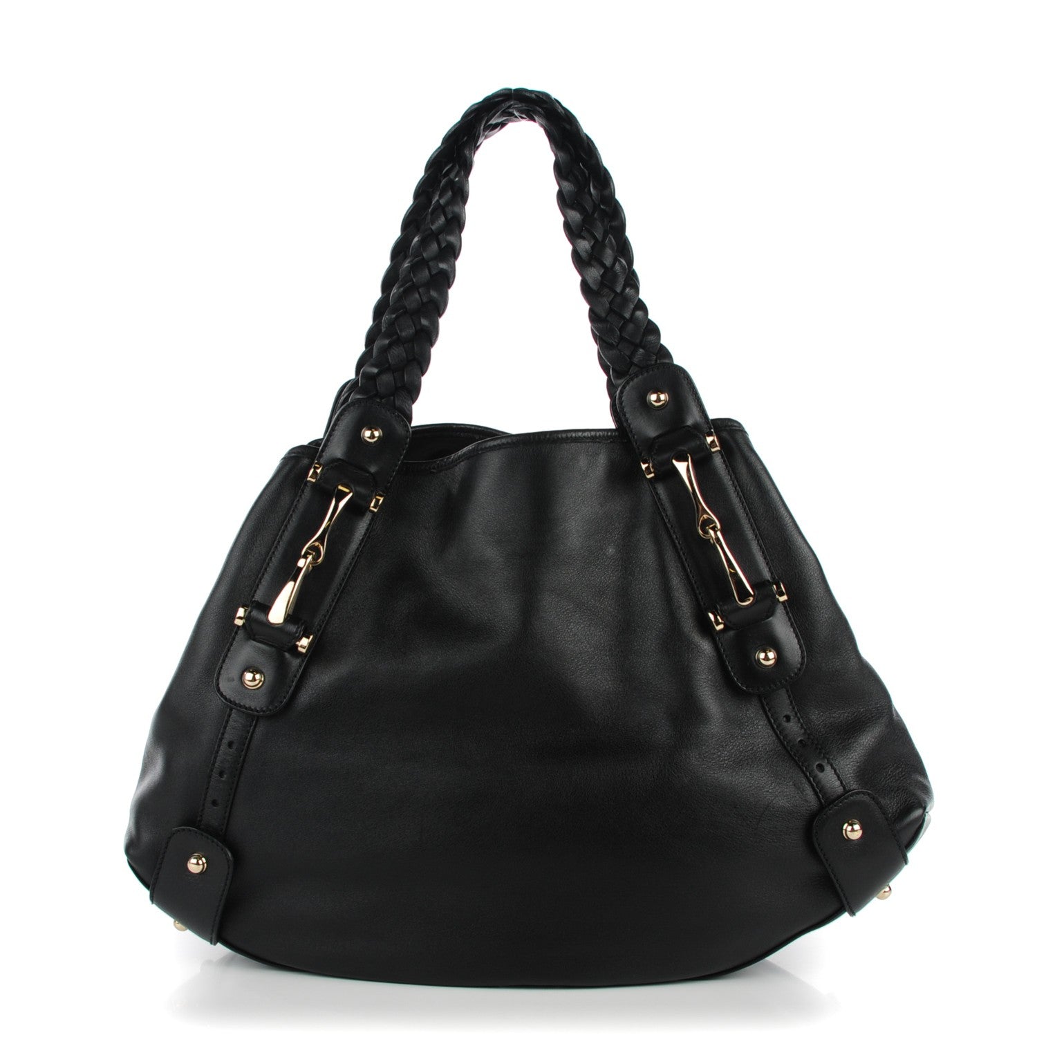 Gucci Calfskin Medium Pelham Shoulder Bag Black 1 of 7