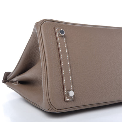 Hermes Togo Birkin 30 Etoupe 6 of 11