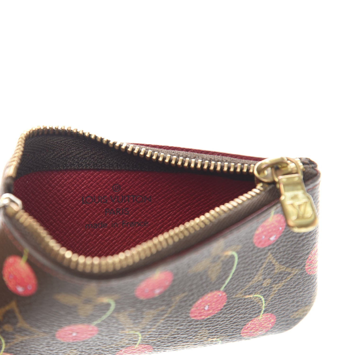 Louis Vuitton Monogram Cerises Key Pouch 6 of 9