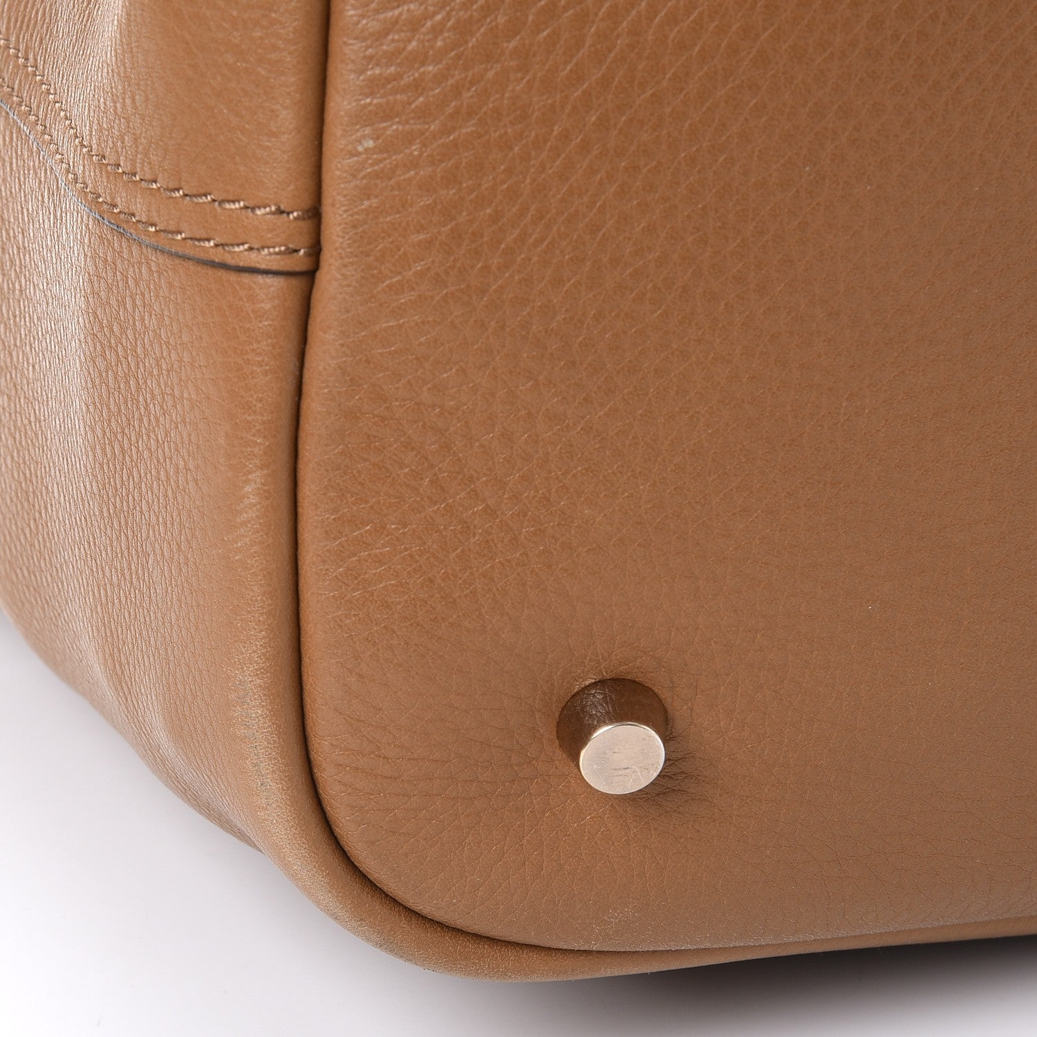 Burberry Grainy Calfskin Large Ashby Hobo Sand 12 of 15