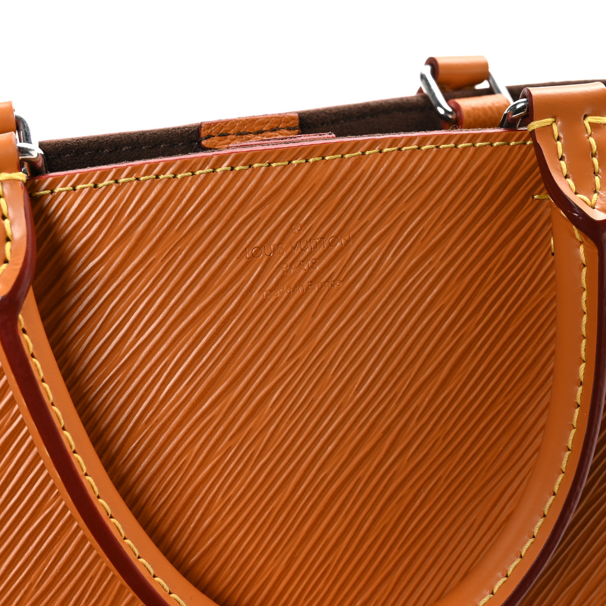 Louis Vuitton Epi Marelle Tote MM Gold Honey 7 of 10