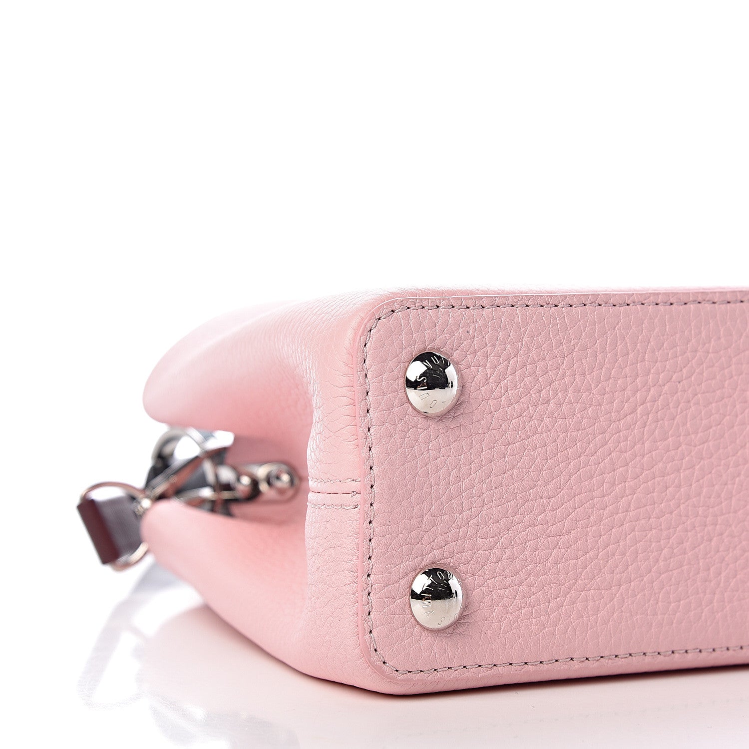 Louis Vuitton Taurillon Capucines BB Bubble Gum 8 of 10