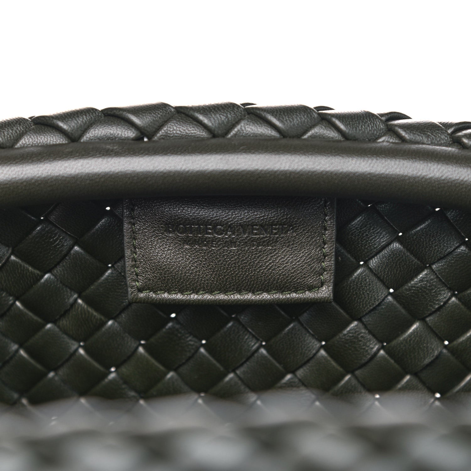 Bottega Veneta Nappa Intrecciato Padded Clutch Green 7 of 9