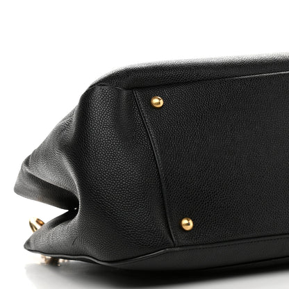 Chanel Caviar Large Shopping Tote Black 8 of 9