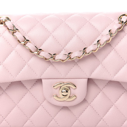 Chanel Caviar Quilted Small Double Flap Light Pink 10 of 11