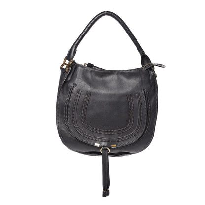 Chloe Calfskin Medium Marcie Hobo Black 1 of 15