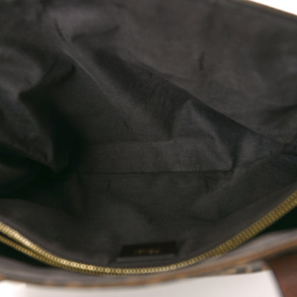 Fendi Zucca Vitello Artic Grande Tote Tobacco 5 of 14