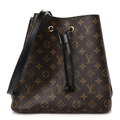 Louis Vuitton Monogram Neonoe MM Black 1 of 8
