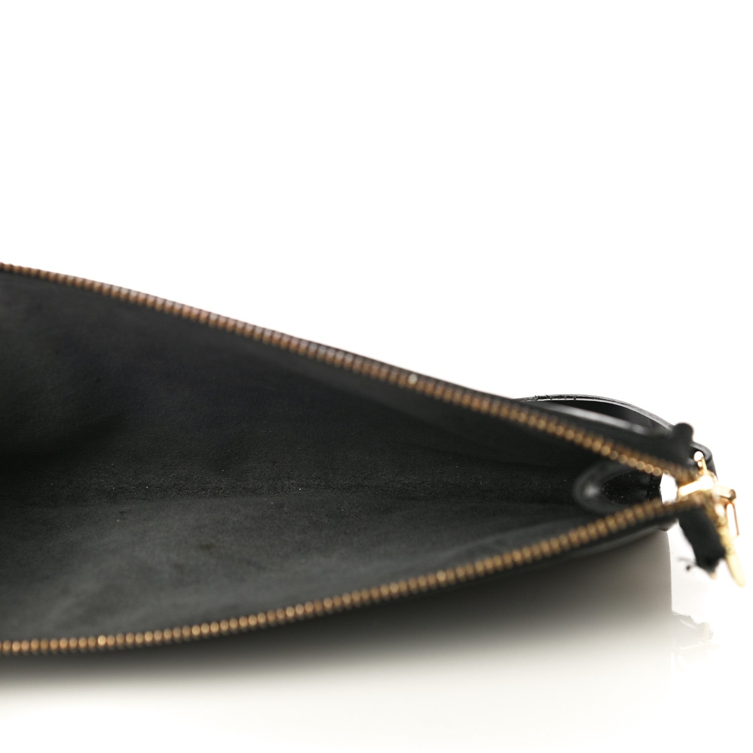 Louis Vuitton Epi Pochette Accessories 21 Black 5 of 16