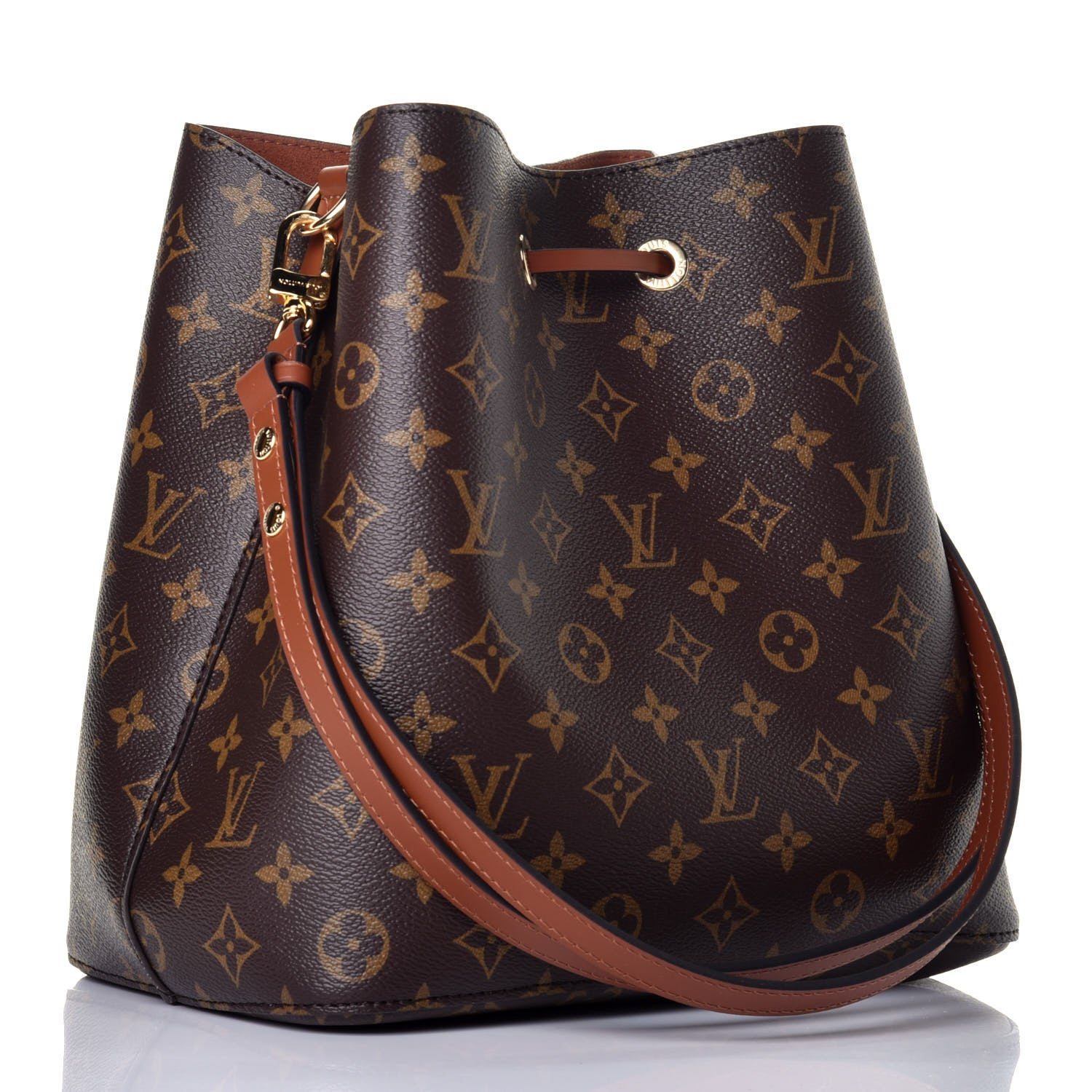 Louis Vuitton Monogram Neonoe MM Caramel 3 of 8