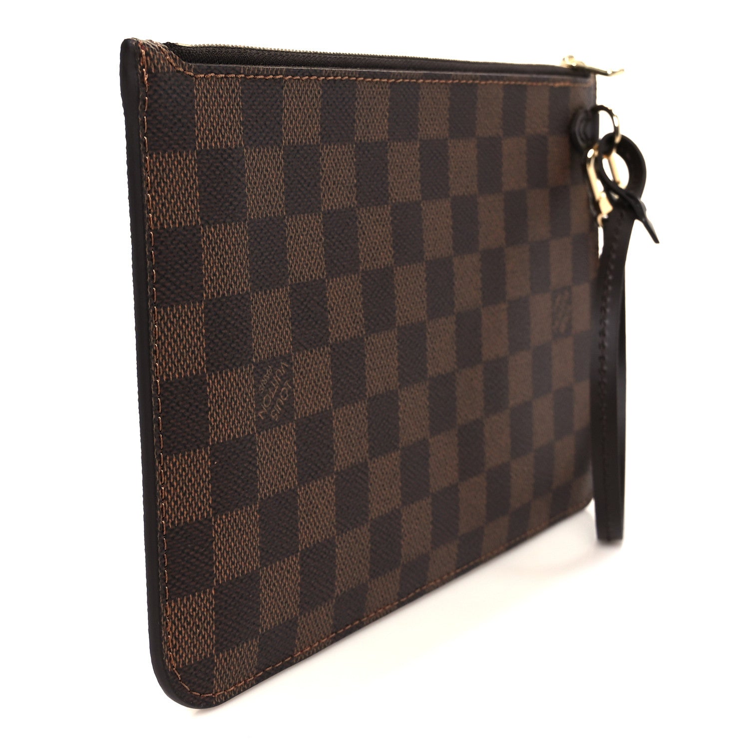 Louis Vuitton Damier Ebene Neverfull MM GM Pochette 3 of 7