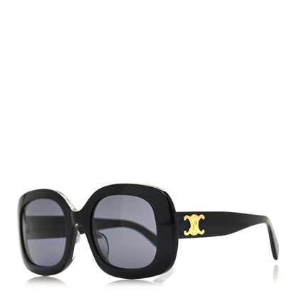 Celine Acetate Triomphe 01 Sunglasses CL40262U Black 1 of 6