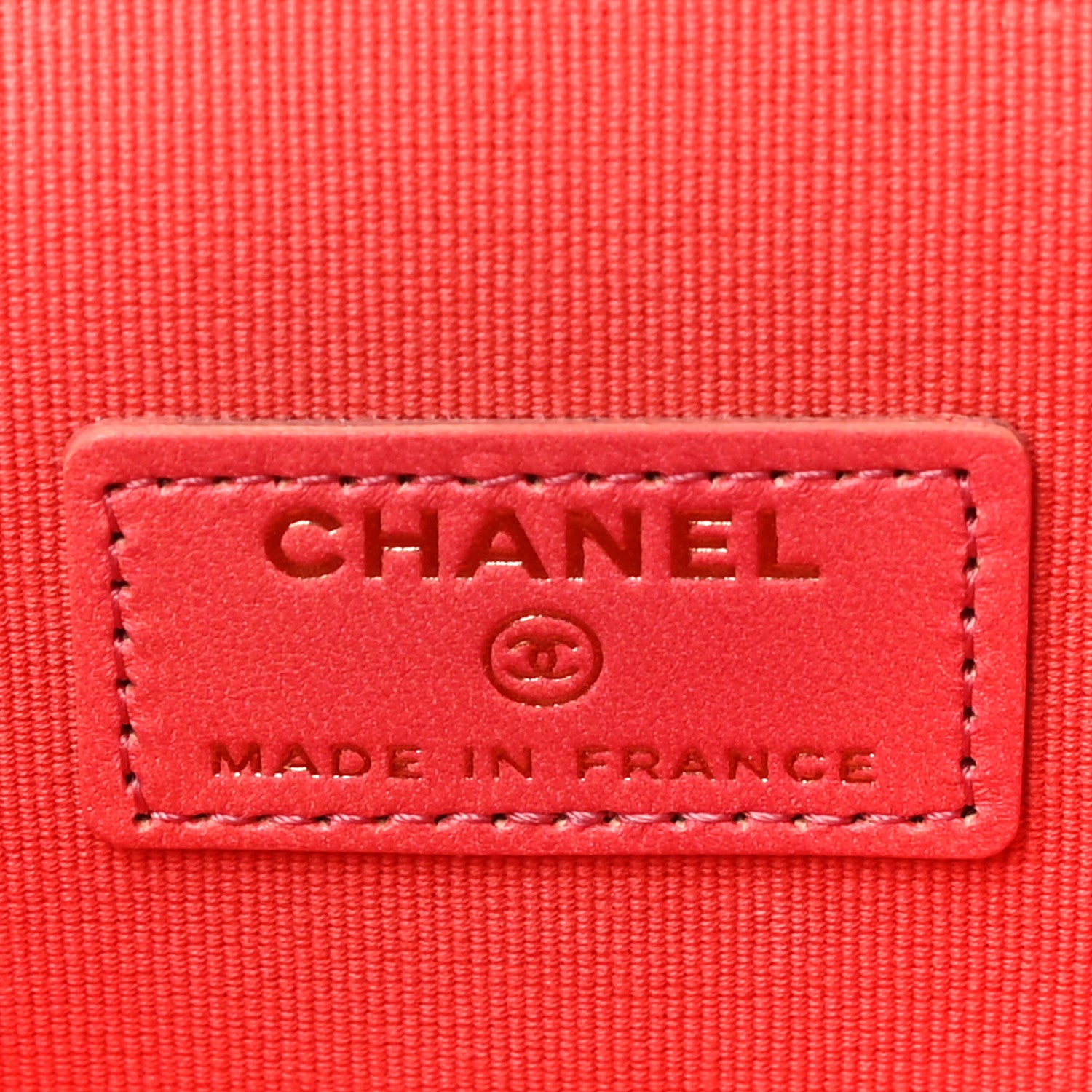 Chanel Lambskin Quilted Ombre Top Handle Mini Vanity Case With Chain Coral 6 of 11